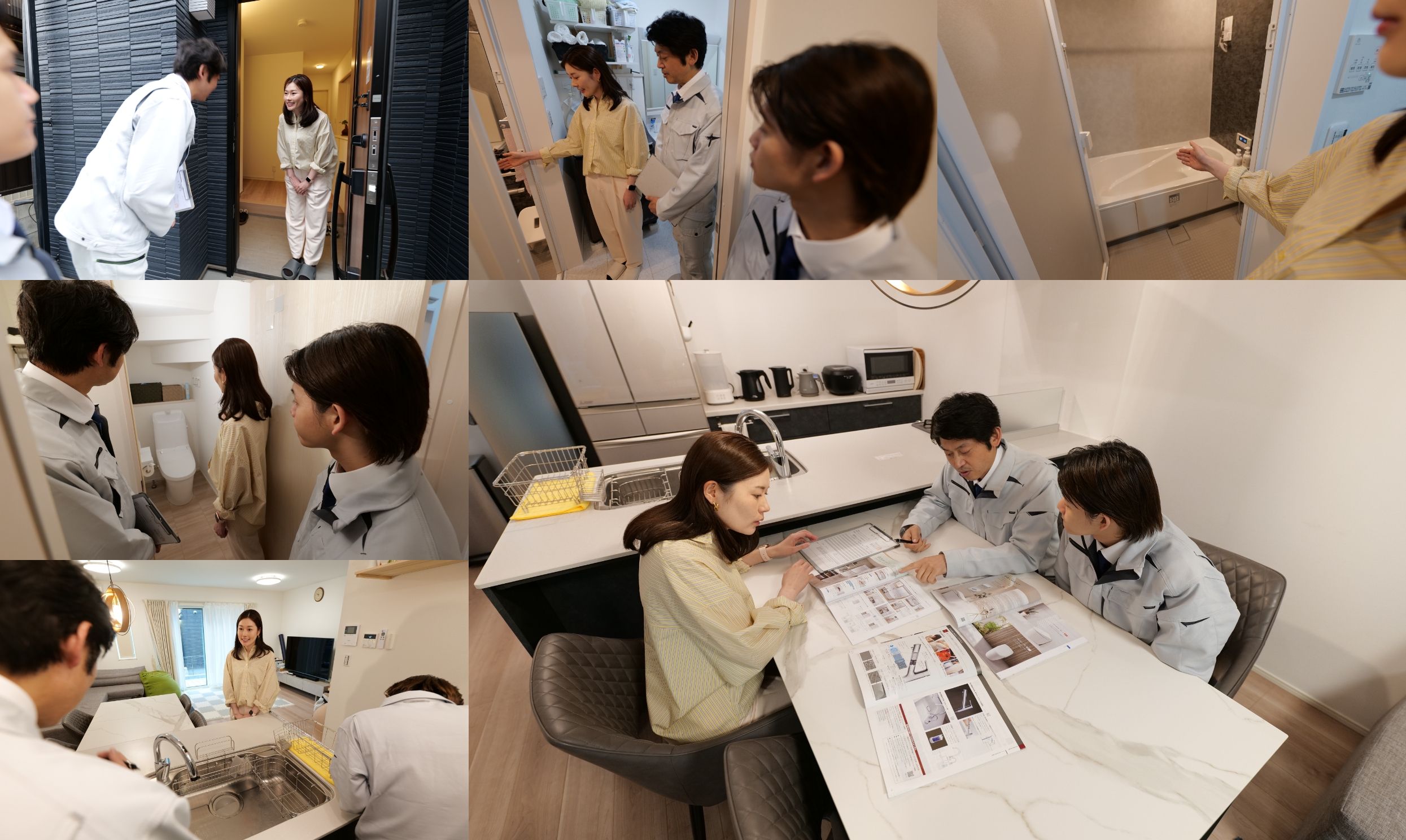 住宅リフォーム施工の様子